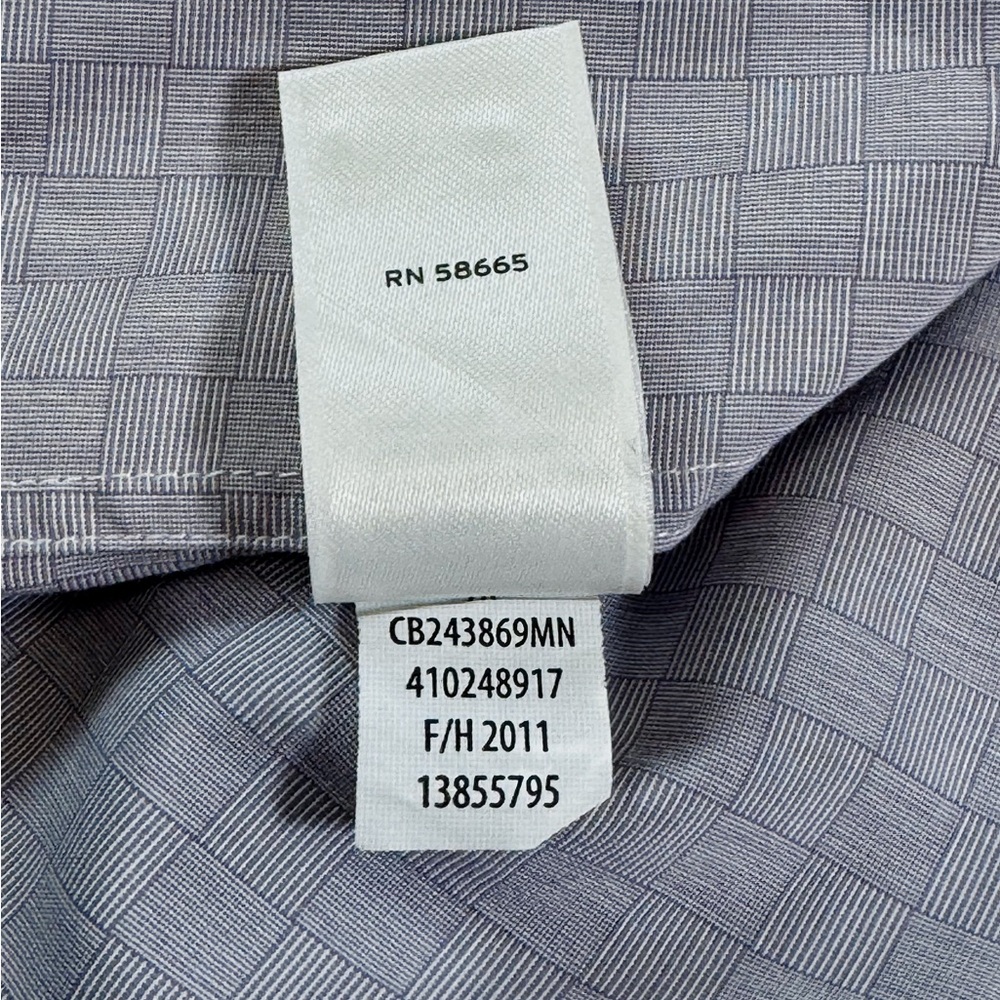 Calibrate Slim Fit Shirt with Classic Collar - Picture 6 of 6